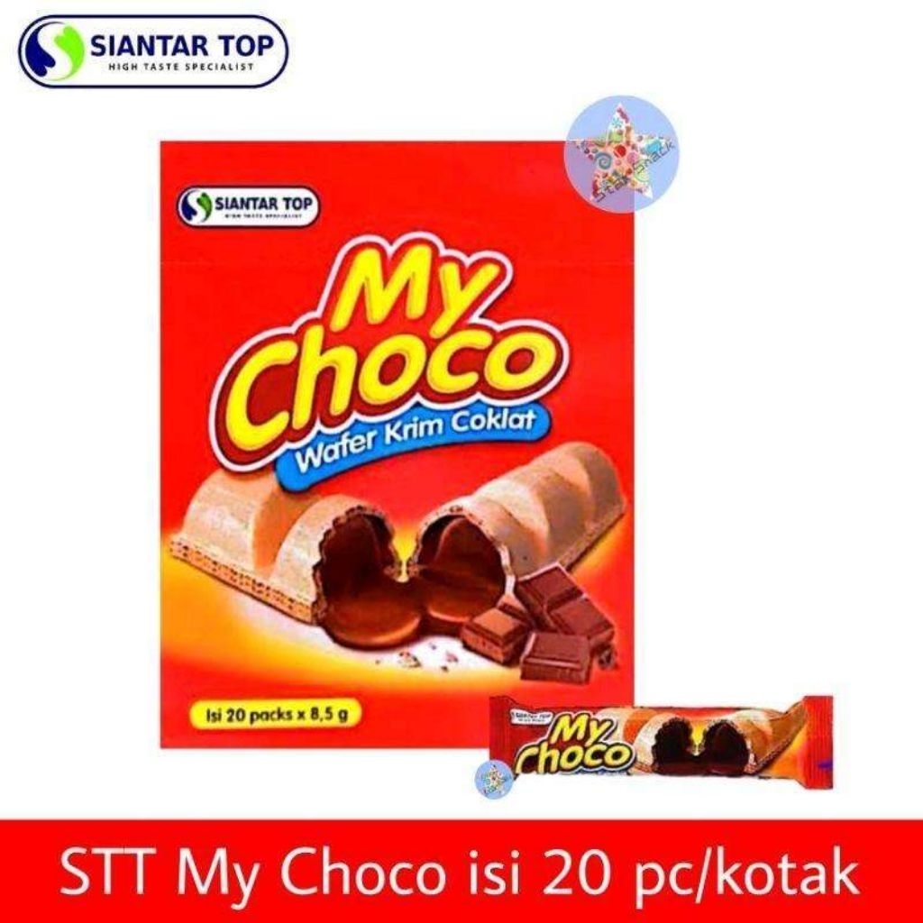 SIANTAR TOP MY CHOCO NETTO 20 PCS X 8,5 GR
