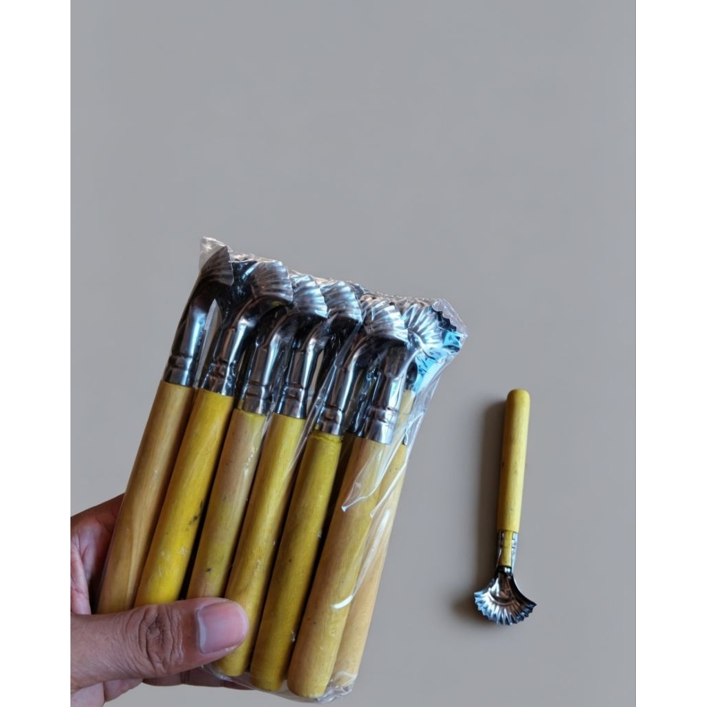 1 (LUSIN) KEROK KELAPA MUDA/KEROK JELI/KECUP DEGAN KAYU ANTI RAYAP MURAH PRAKTIS GROSIR