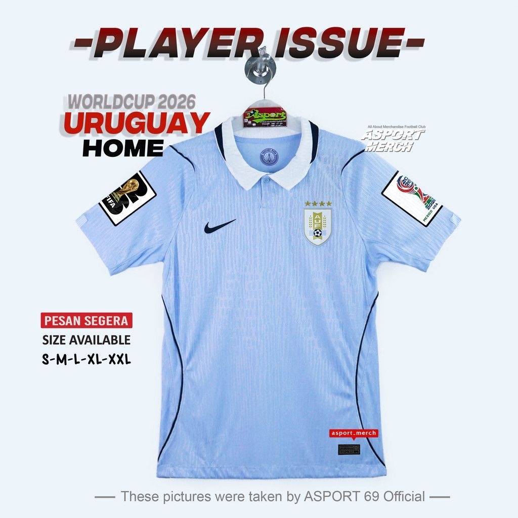 JERSEY PLAYER ISSUE URUGUAY HOME 2026 WCUP26