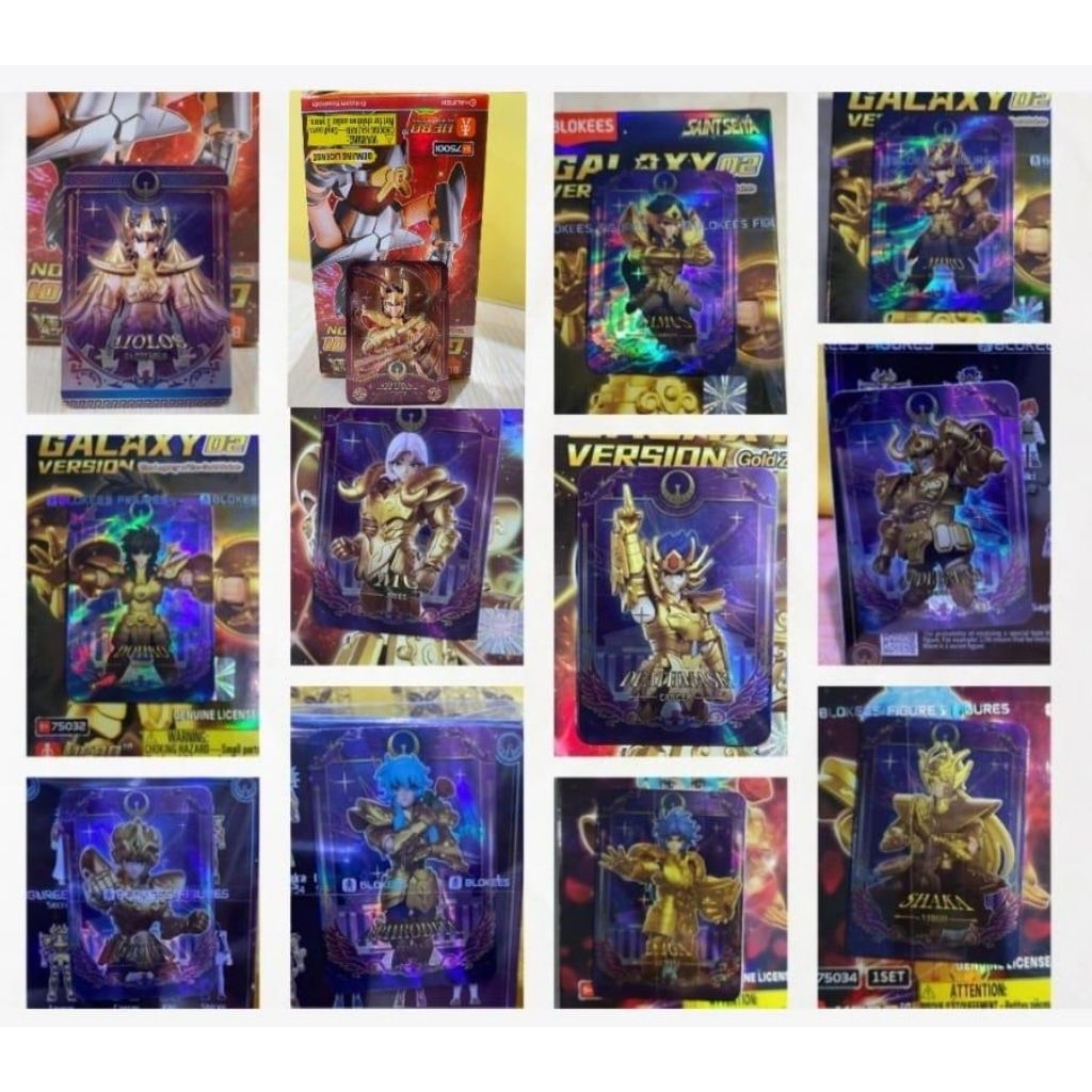 Blokees saint seiya - 12 Gold Saint