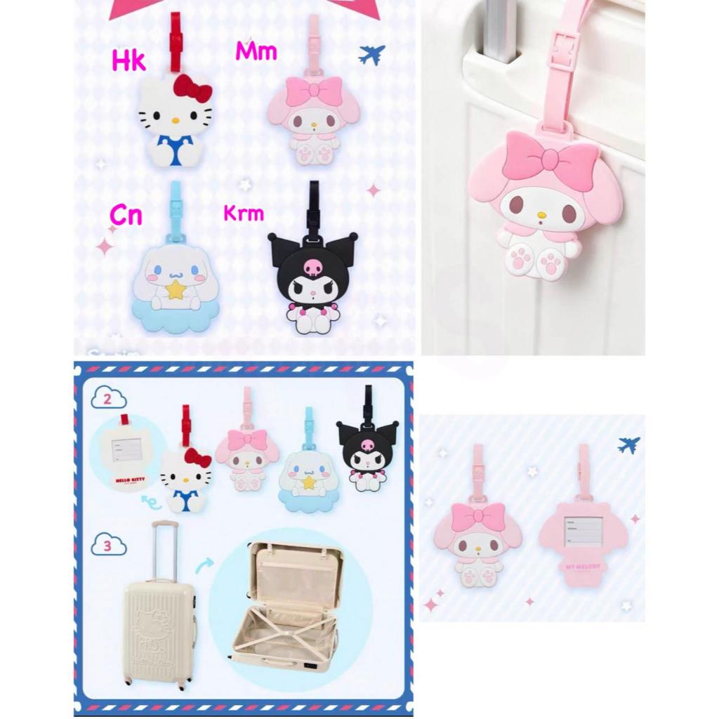 Label Tas sanrio  Melody Cinnamoroll Hello Kitty Kuromi anak dewasa kantor koleksi cute kado