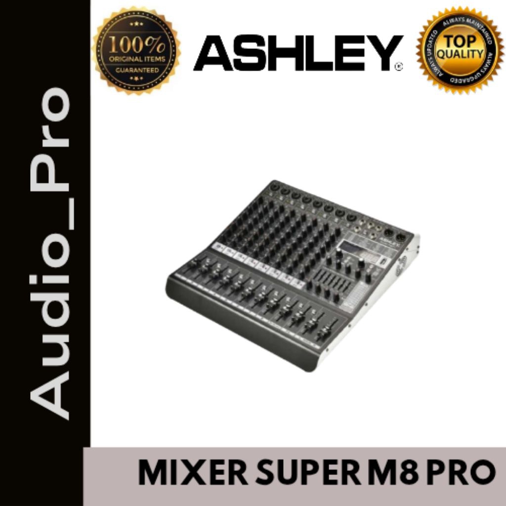 Mixer Ashley Super M8 Pro Mixer Ashley SuperM8Pro Mixer Ashley Super-M8Pro Original
