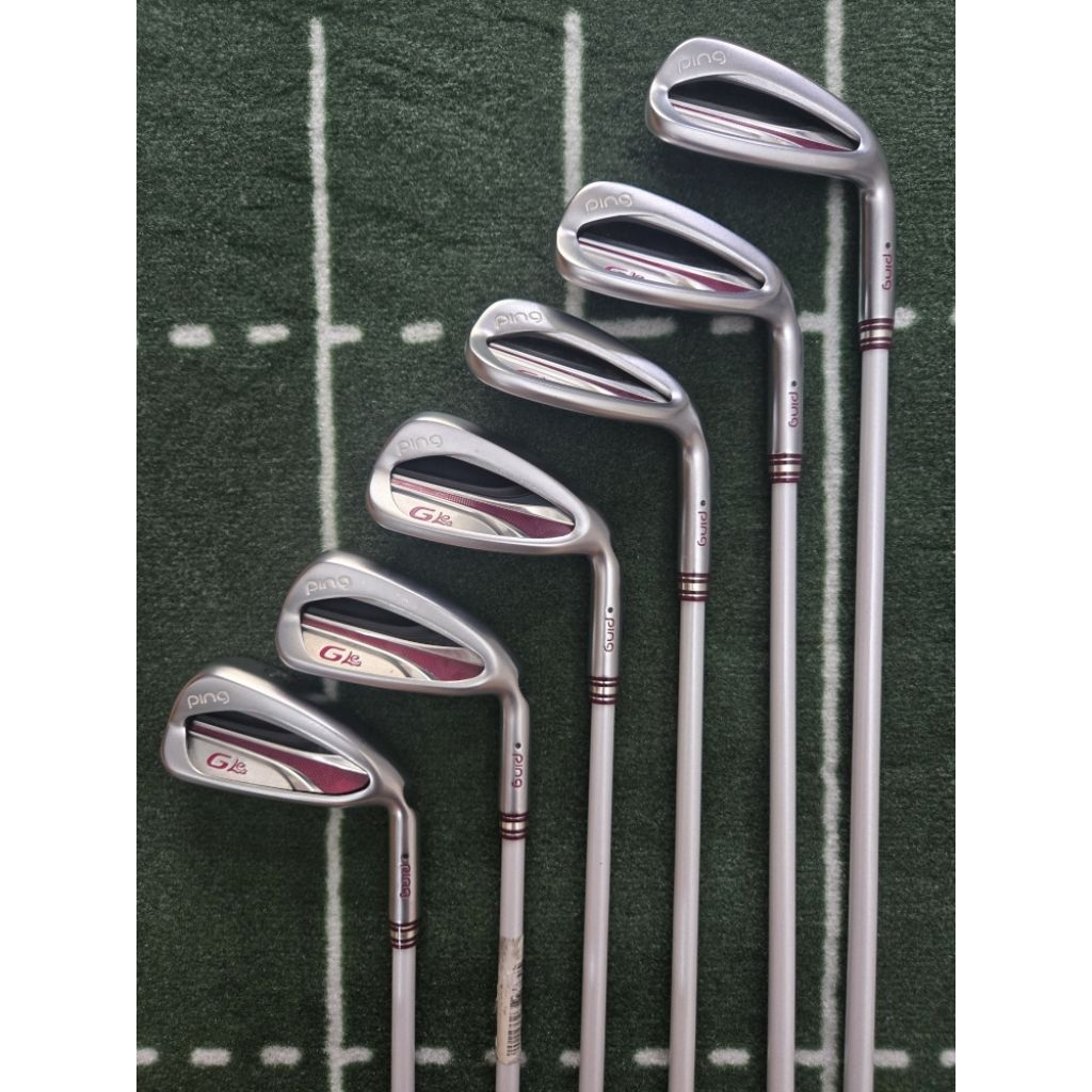 Iron Set Ping GLe 2 Ladies 6-PW+SW ULT240 Graphite L Flex