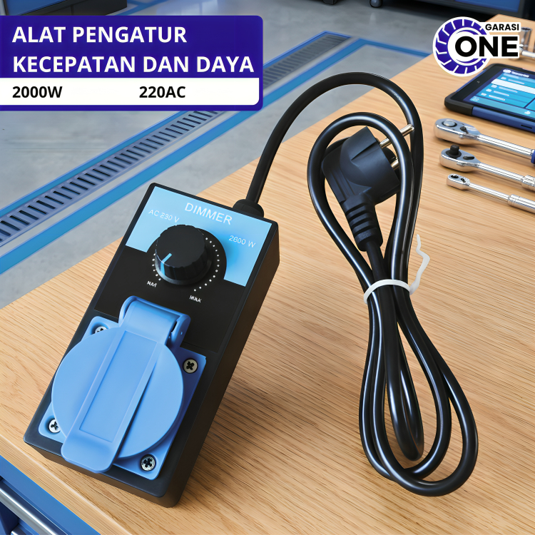 Dimmer Speed Control 2000W Pengatur Kecepatan Gerinda Dimmer Gerinda 2000 Watt AC 220V