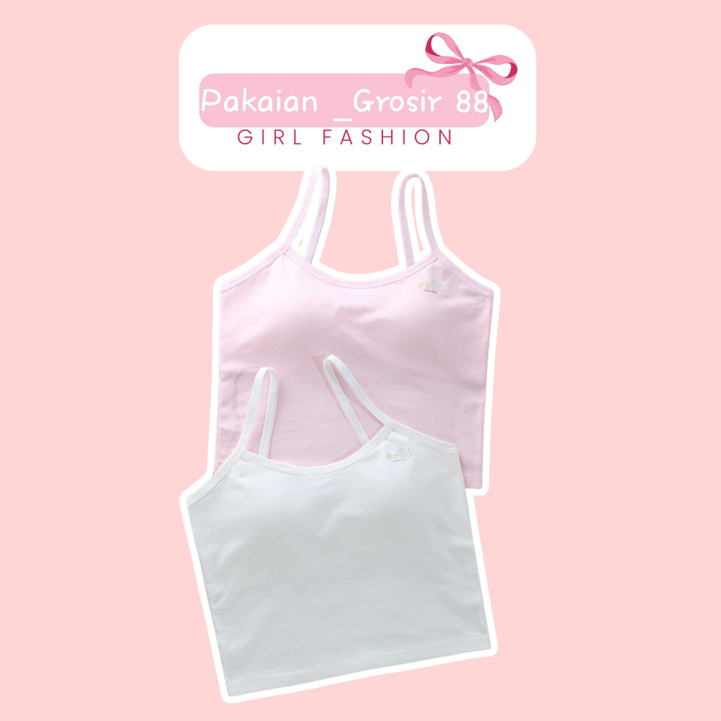 Singlet Busa Anak Perempuan/Singlet Busa Anak Remaja