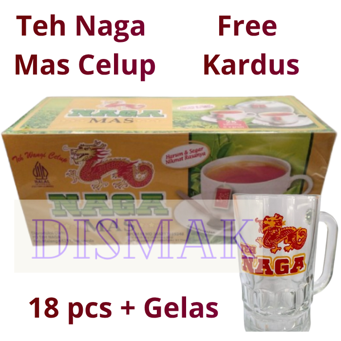 Teh Naga Mas Celup 18 pcs