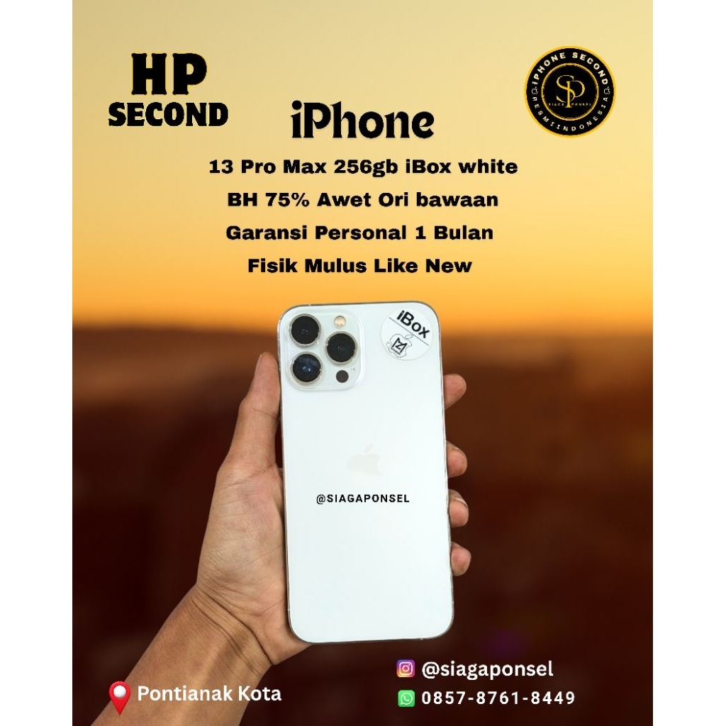 iPhone 13 Pro Max 256GB iBox second