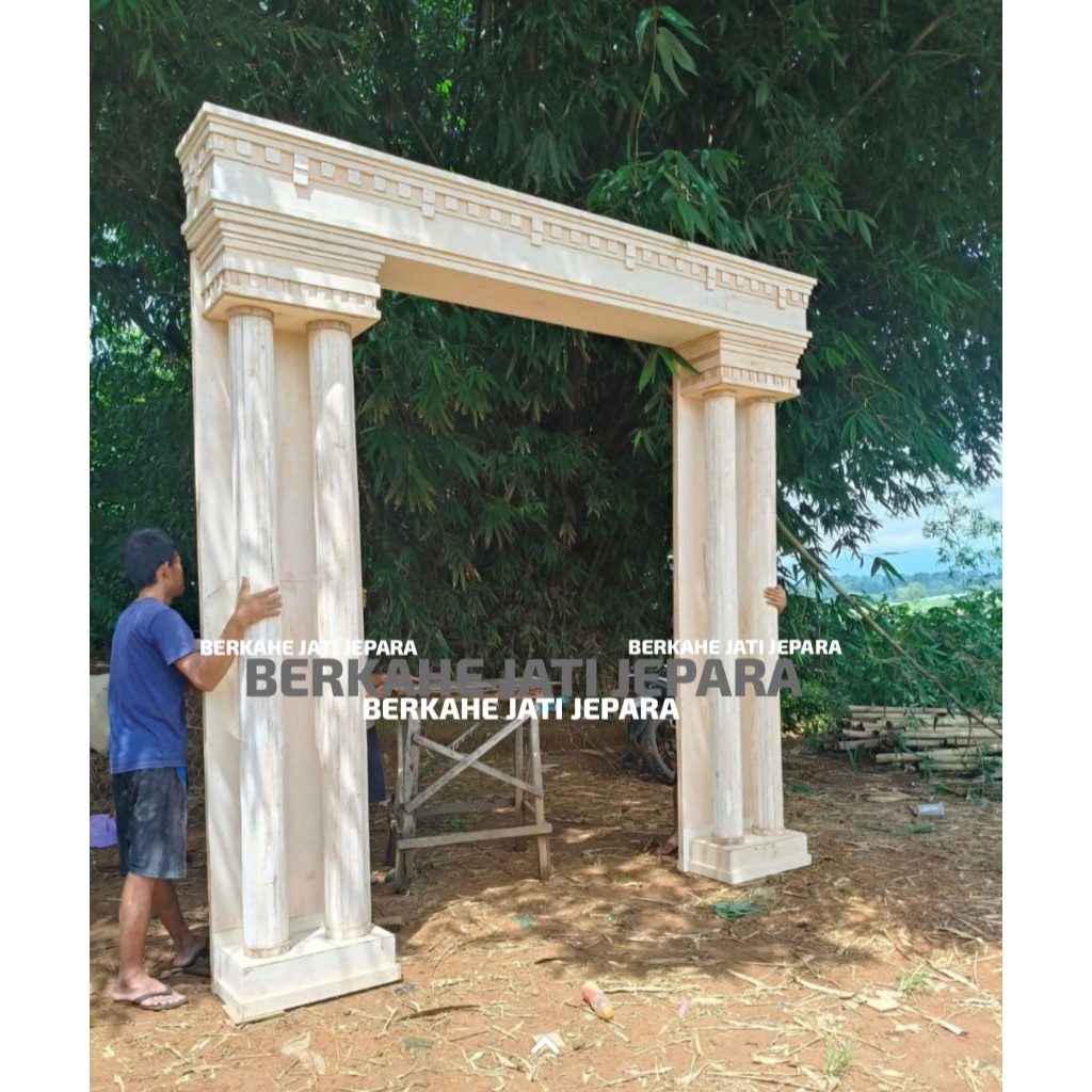GAPURA PINTU MASUK PELAMINAN/GAPURA PINTU MASUK WEDDING/GAPURA WEDDING