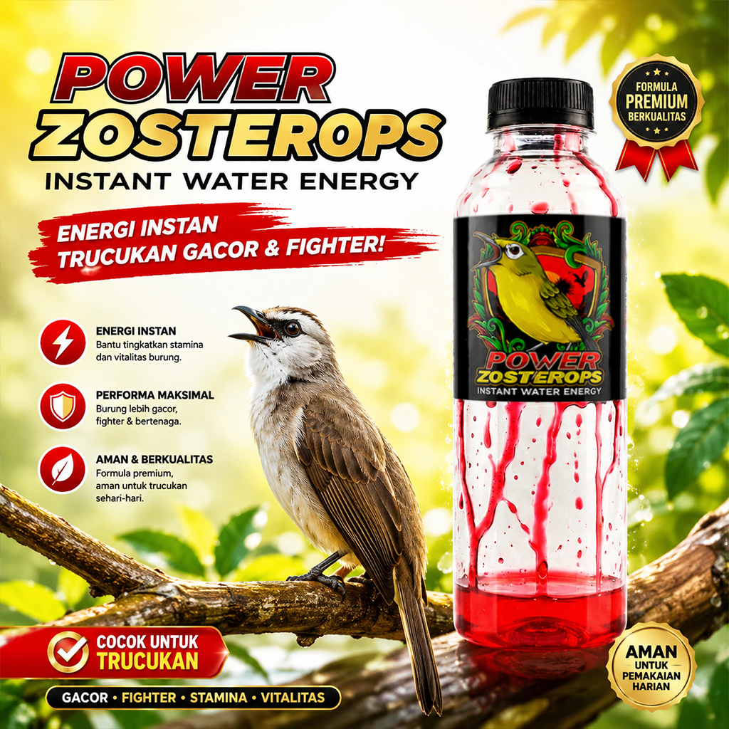 Power Zosterops - Doping Trucuk Trucukan Cepat Gacor Ropel