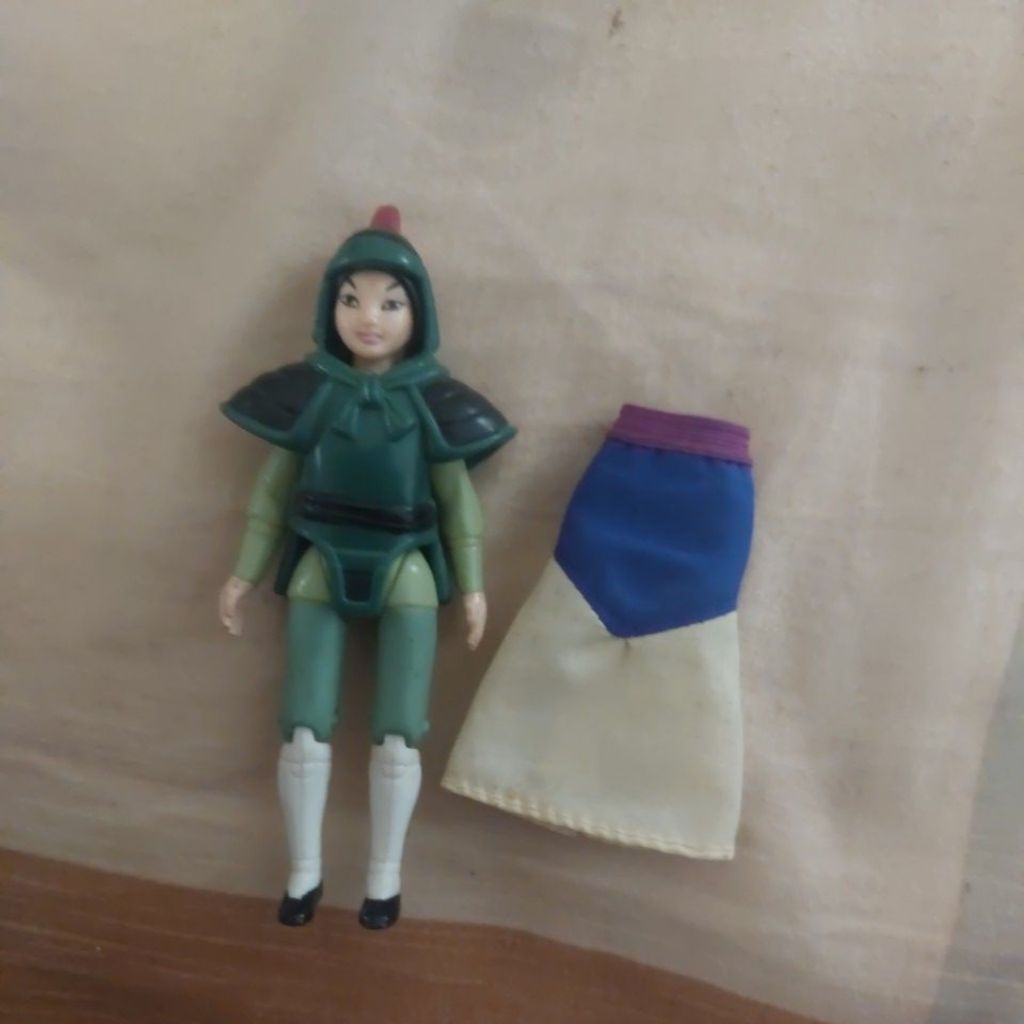 mulan happy meal mainan mcd jadul