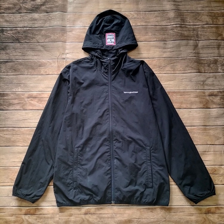 Jacket HAVE A GOOD TIME vintage black size L
