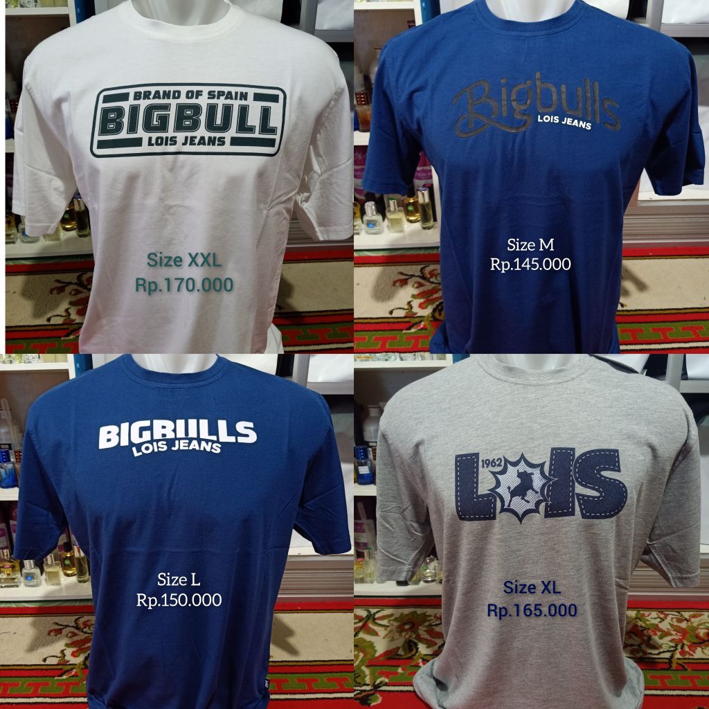 T-Shirt / Kaos Lois OriginaL Spain