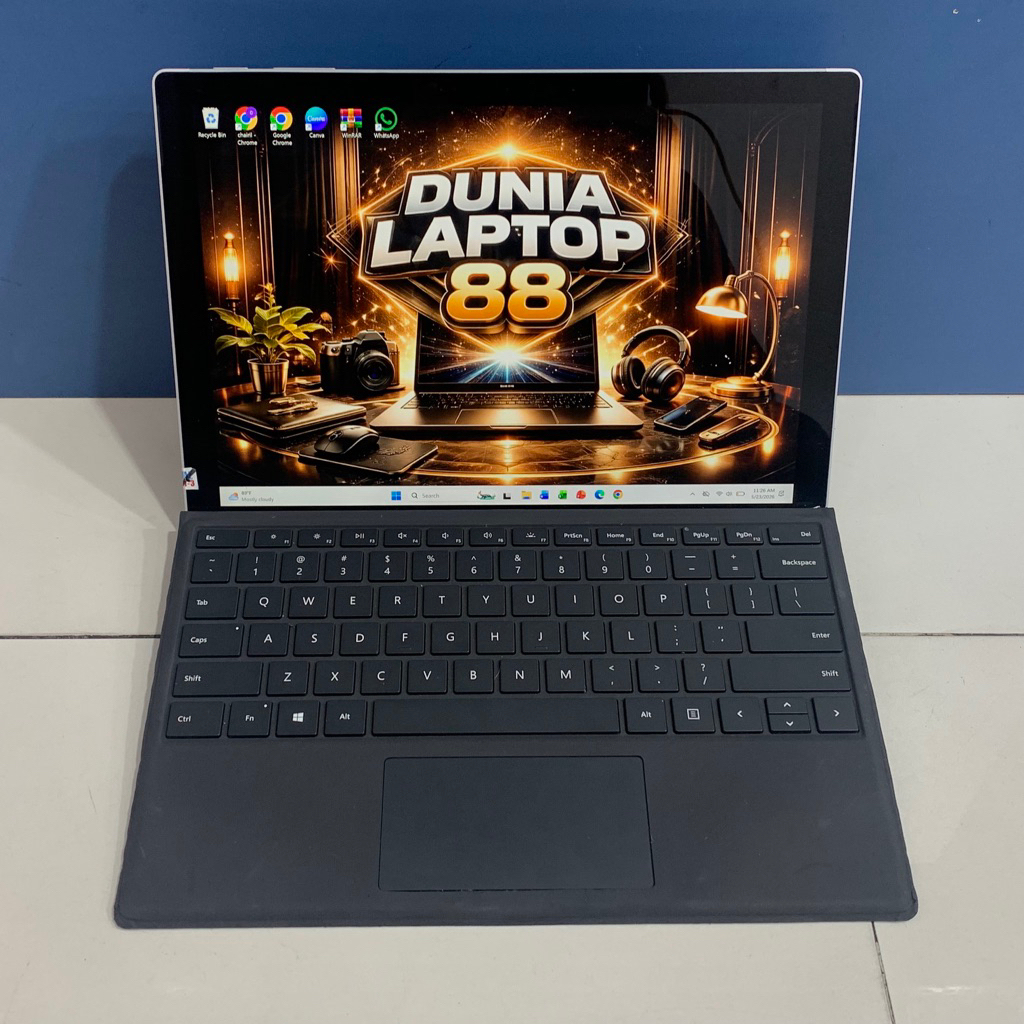 Microsoft Surface Pro 7+ Core i7 Gen 11 Ram 16 SSD 256 2in1 Touchscreen - Siap Pakai