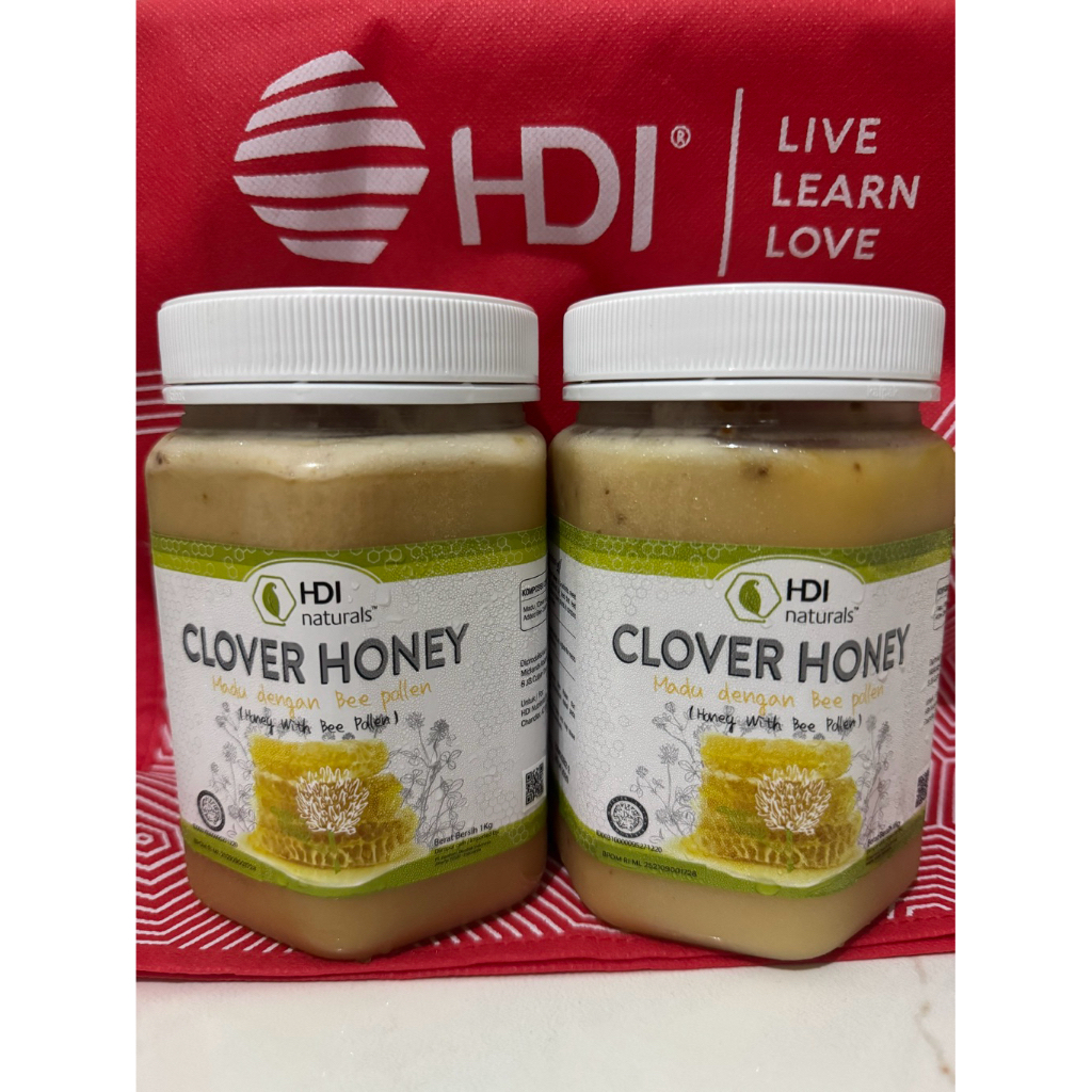 TERMURAH HDI Naturals Clover Honey – Madu Clover Premium New Zealand