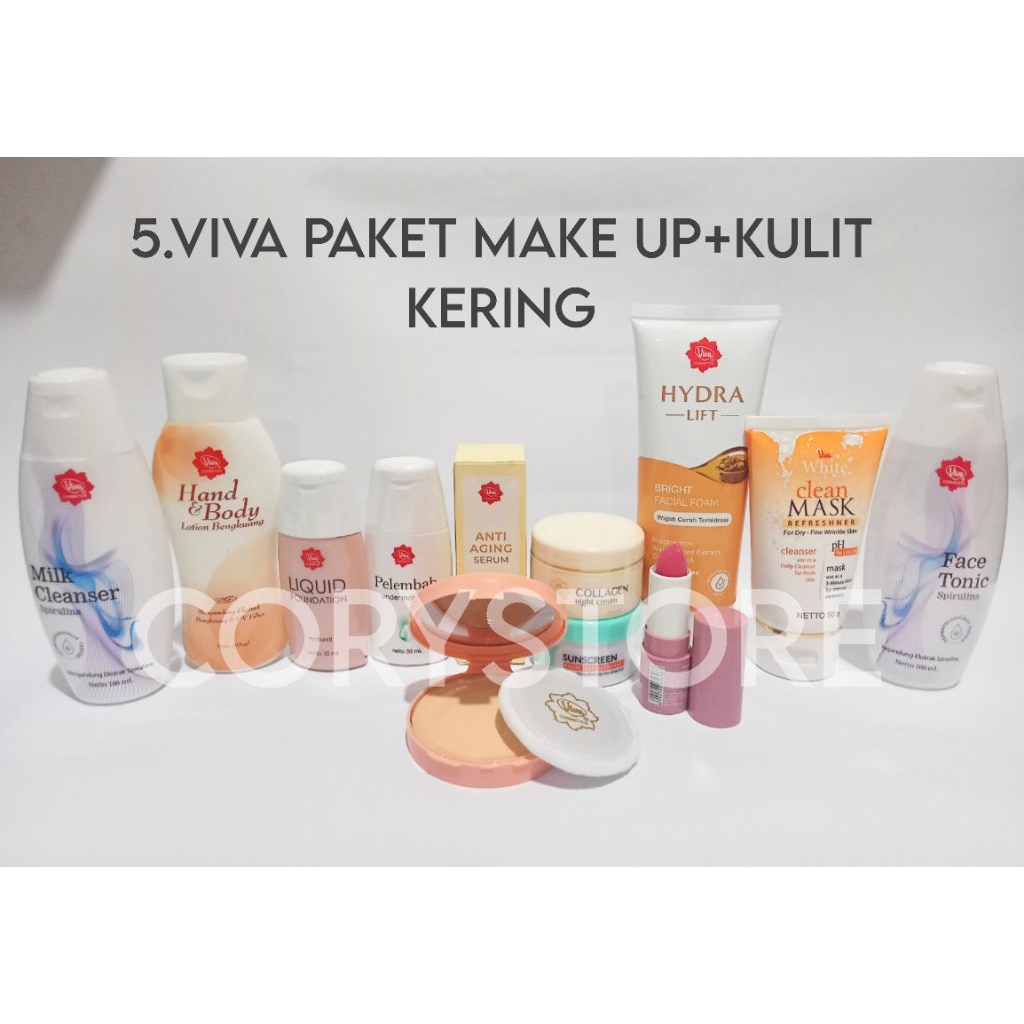VIVA PAKET MAKE UP BASIC//LENGKAP ORI