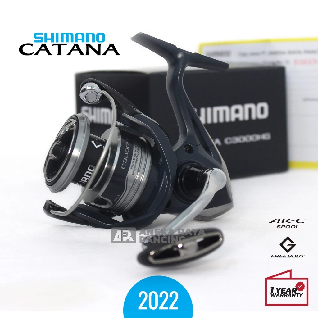 Reel Shimano 22 CATANA | Ril Shimano Galatama | Ril Kuat Berkualitas | Ril ORIGINAL Shimano