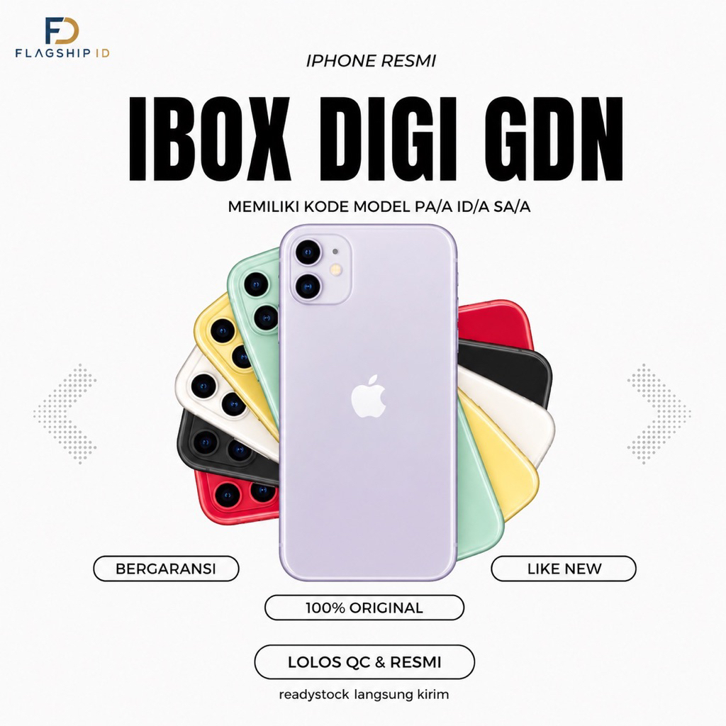 FLAGSHIP ID Ip 11 64 gb 128 gb 256 gb IBOX