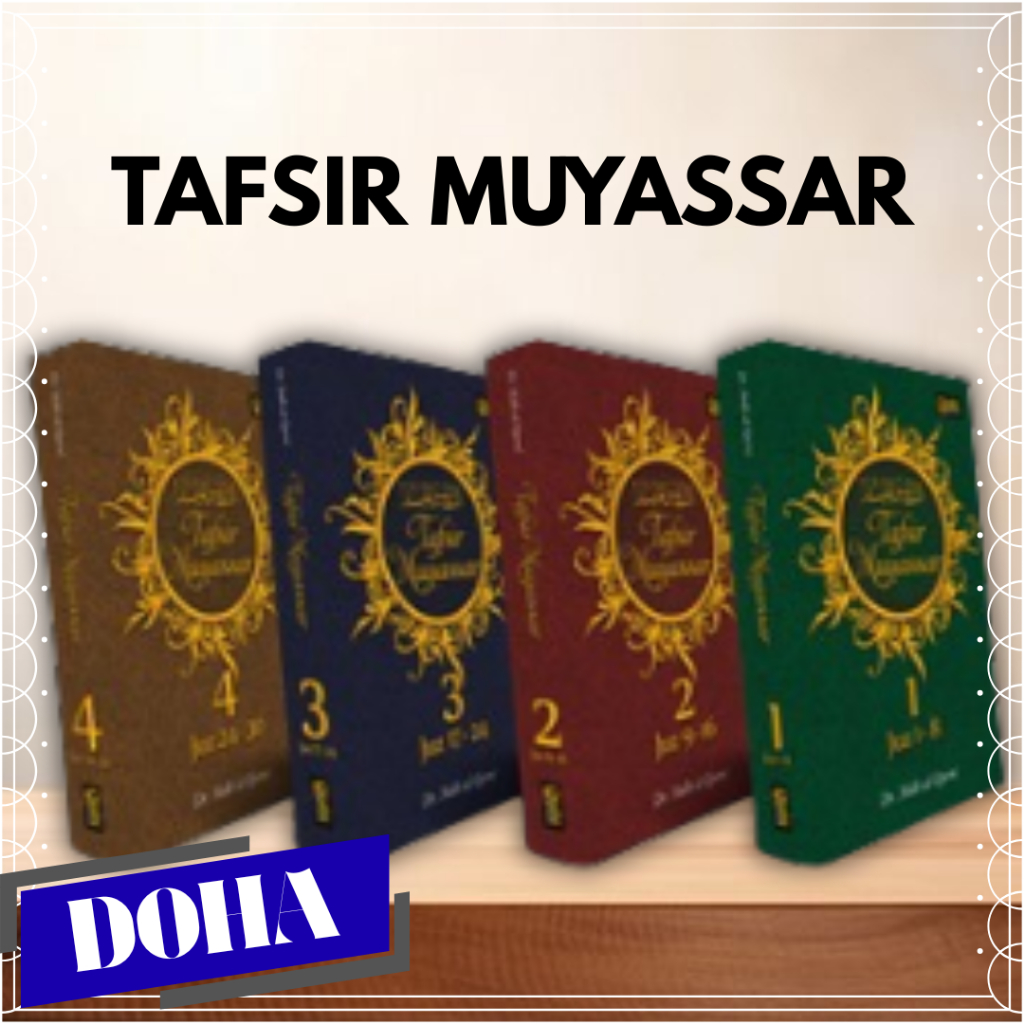 BUKU TAFSIR MUYASSAR JILID 1, 2, 3, 4 Dr. `Aidh al-Qarni