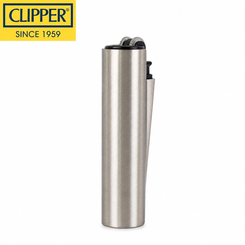 Korek Api Clipper Metal Besi CP 22 Original Refill Gas Lighter Reusable
