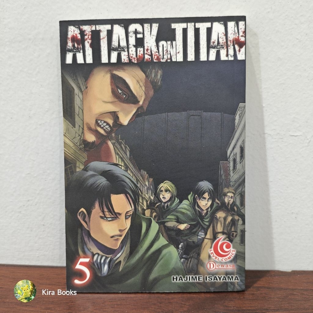 Komik Attack on Titan Original Vol 5 (preloved)