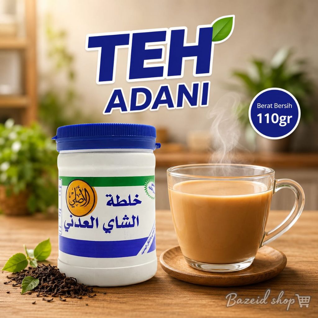 Bubuk Teh Adani Netto 110Gr / Bubuk Syahi Adani 100% Asli