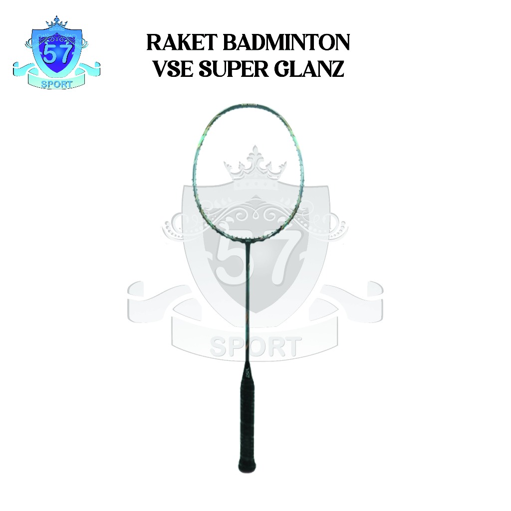 Raket Badminton VSE Super Glanz Bonus Grip Handuk