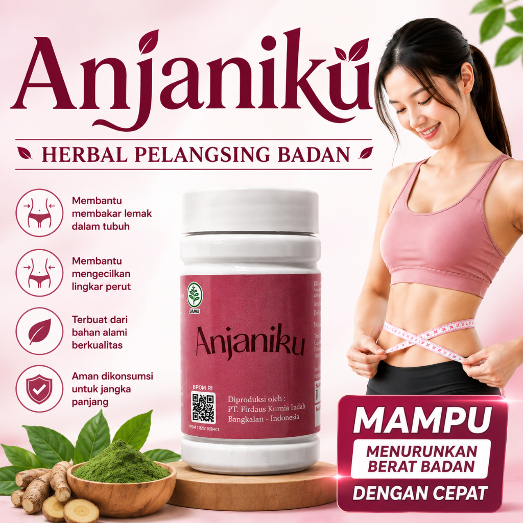 TERLARIS PELANGSING HERBAL OBAT DIET ANJANIKU 7 Hari Turun 5-10kg Tanpa Efek Samping BPOM&HALAL
