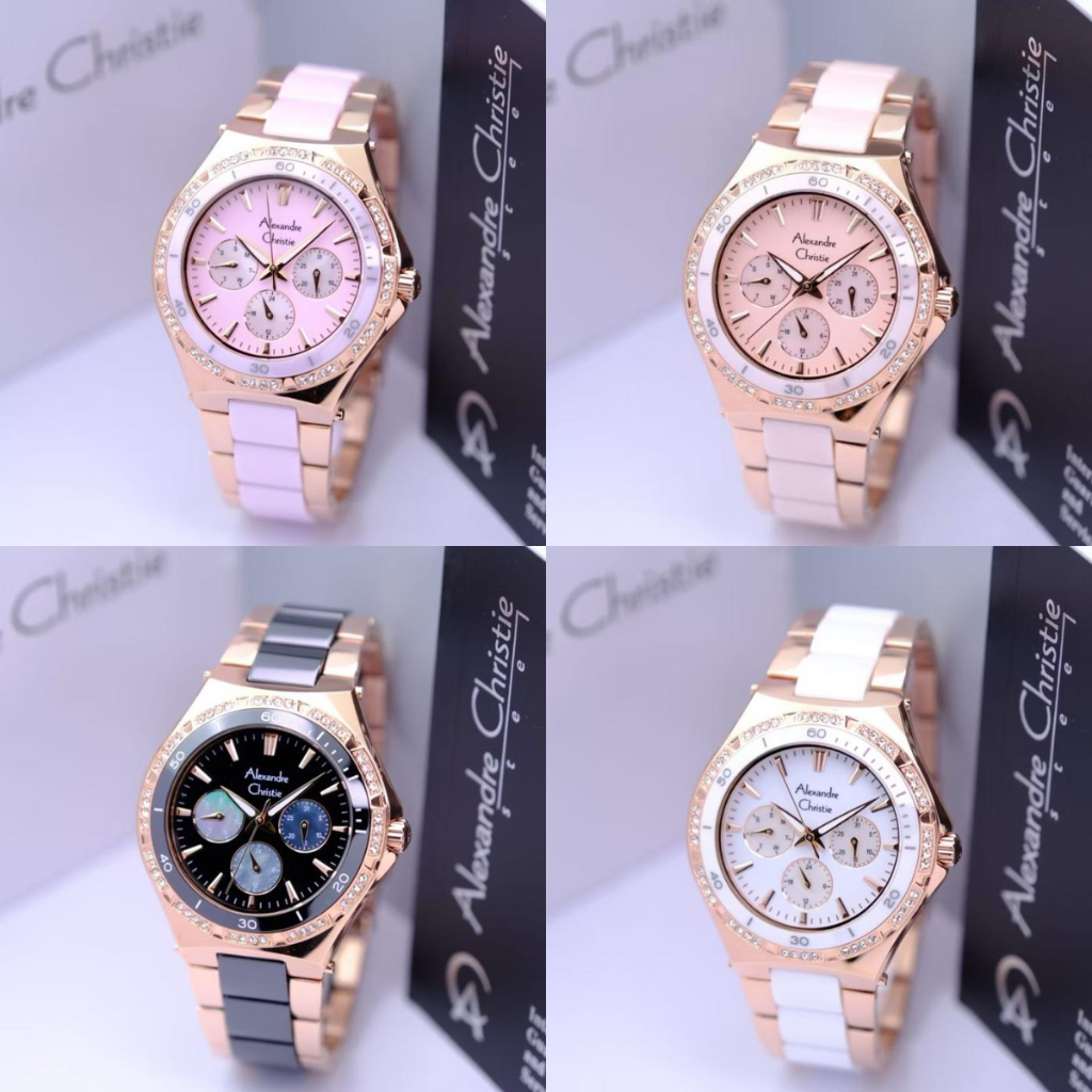 Jam Tangan Wanita Alexandre Christie AC 2294 AC2294 Original Garansi Resmi
