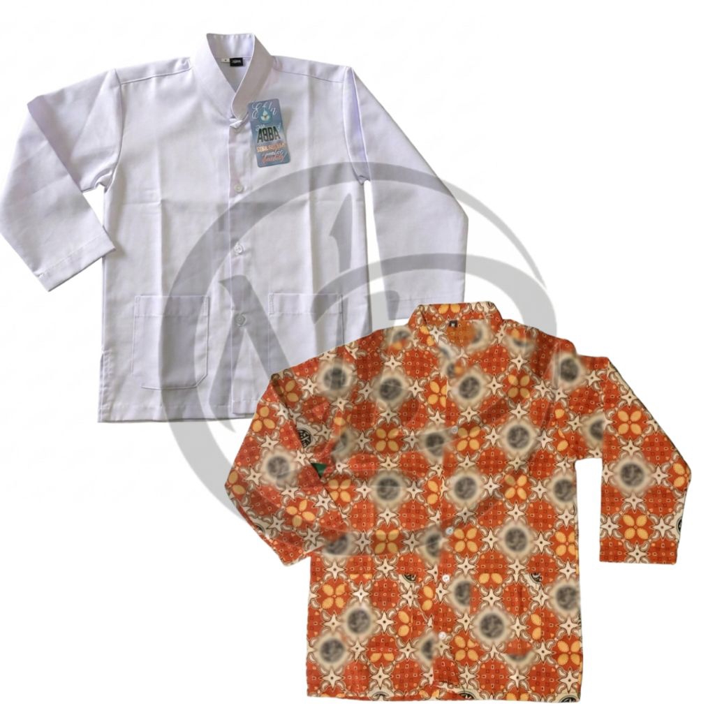 Baju Seragam TPQ putih baju seragam TPQ Qiroati Oren baju seragam ngaji baju seragam sekolah