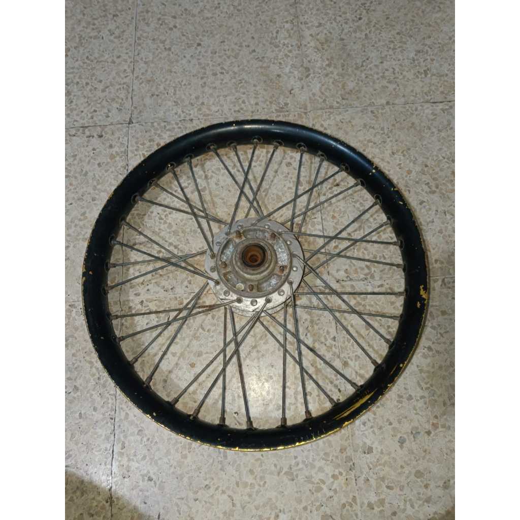 Velg Ruji Depan Honda Supra X Lama Cakram Lubang 5 Ring 17 Bekas