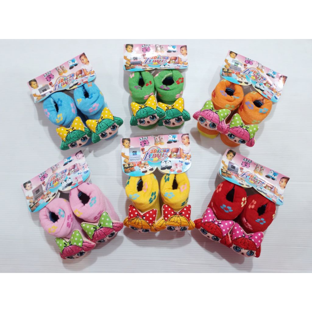 Kaos Kaki Anak Bayi Karakter Timbul