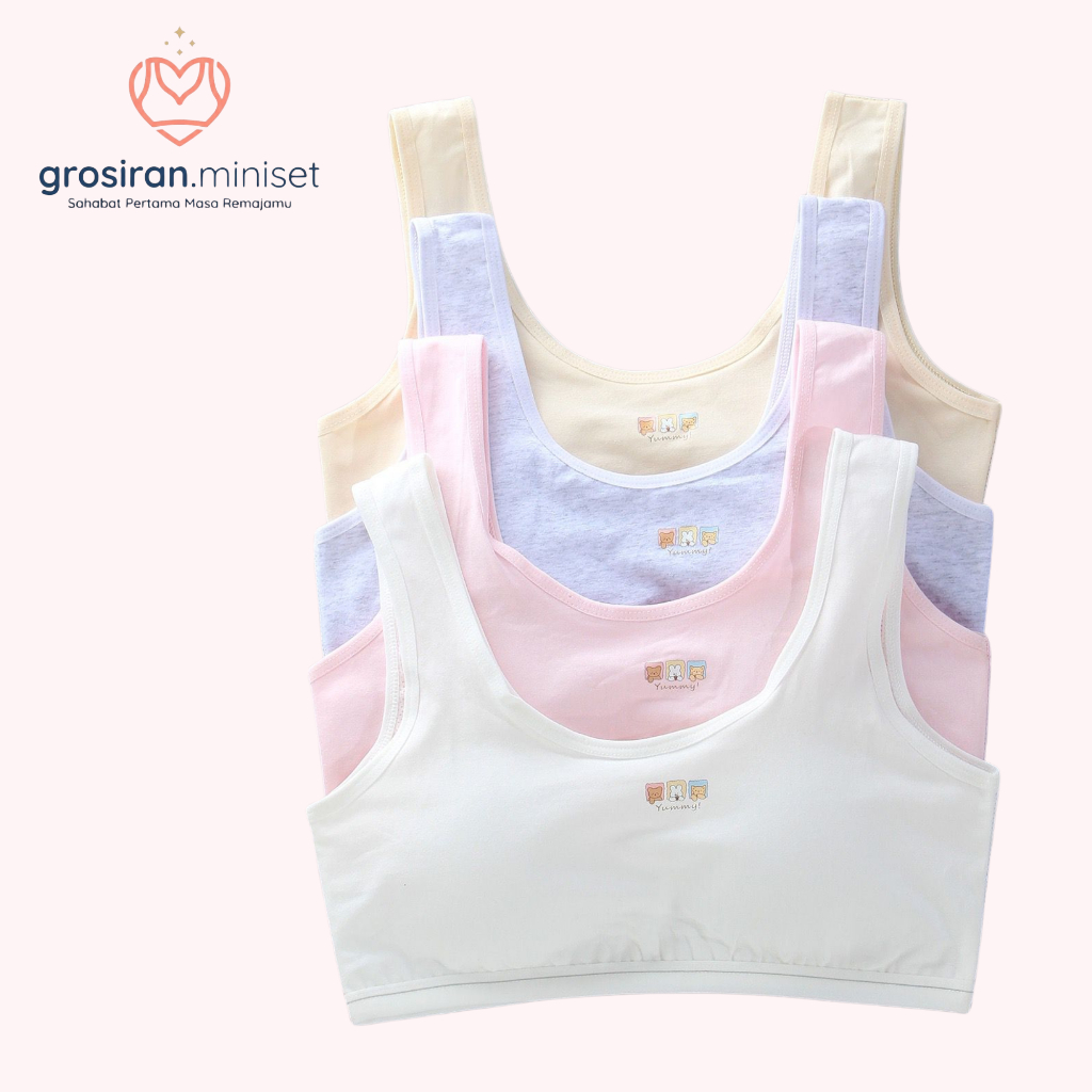 Miniset Busa Beruang Anak Miniset Busa Anak Perempuan Pakaian Dalam Anak