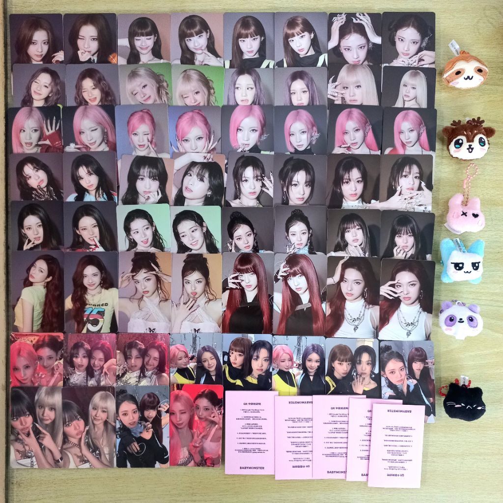 BABYMONSTER CHOOM PHOTOCARD ALBUM OFFICIAL