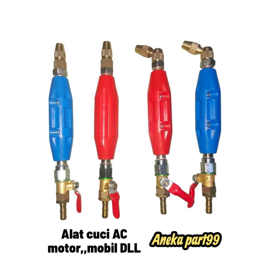 Stik/Nozle/Kran Alat Semprot Cuci AC/Motor/Mobil DLL