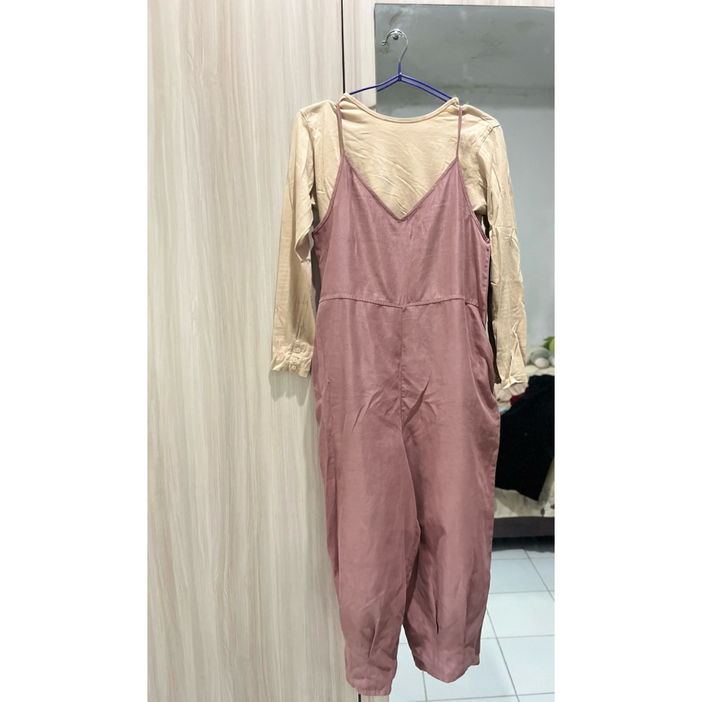 set jumpsuit wanita