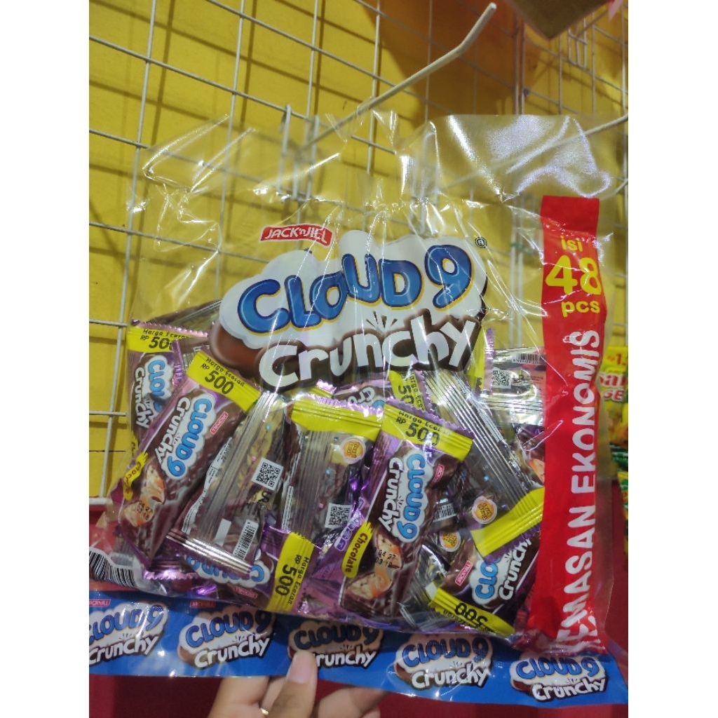 Cloud9 Snack Coklat cloud9 500 isi 48, cloud9 isi 24pcs