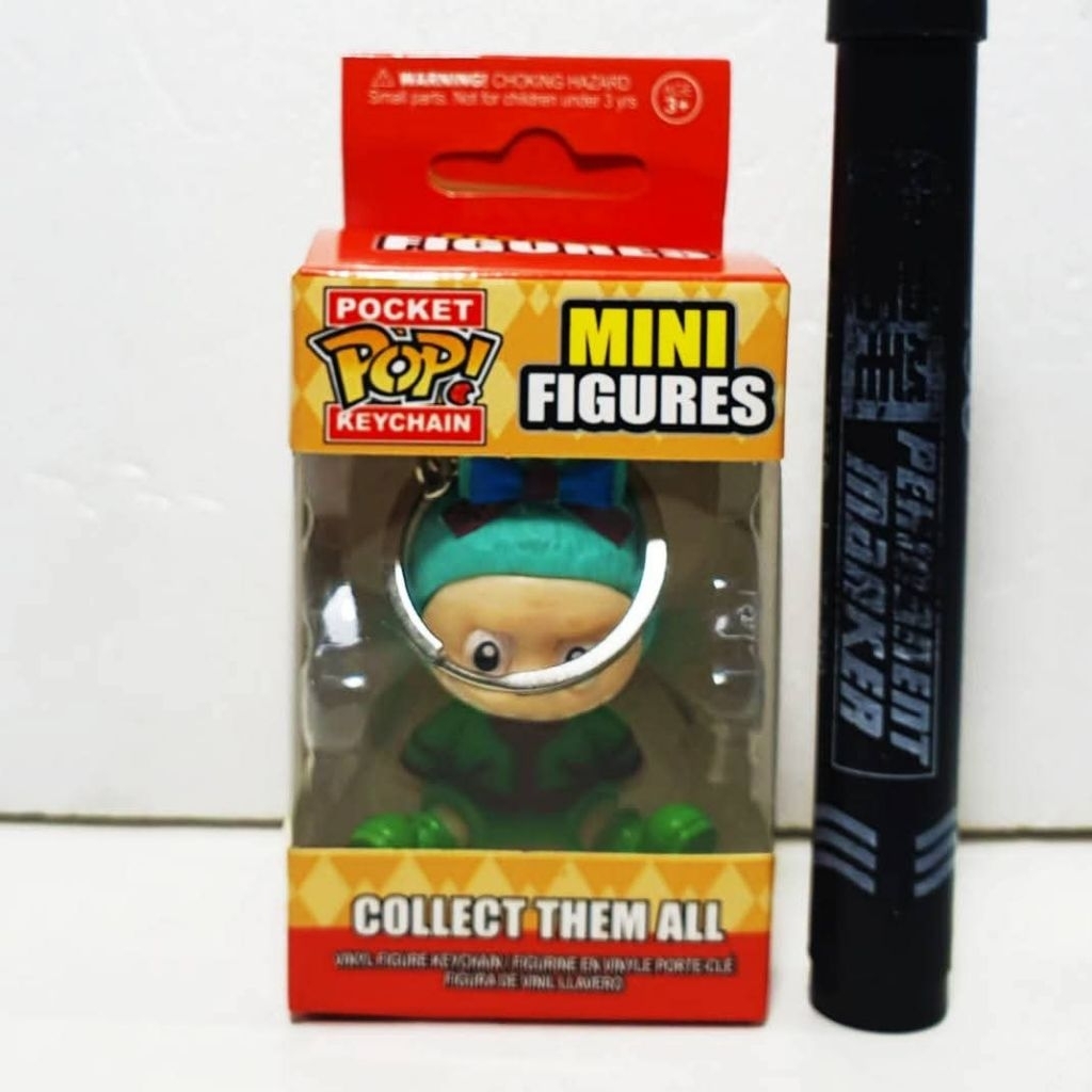 Mainan action figure pop keychain Funko Pocket Pop labubu greenthanos marvel avangers avengers Pocke
