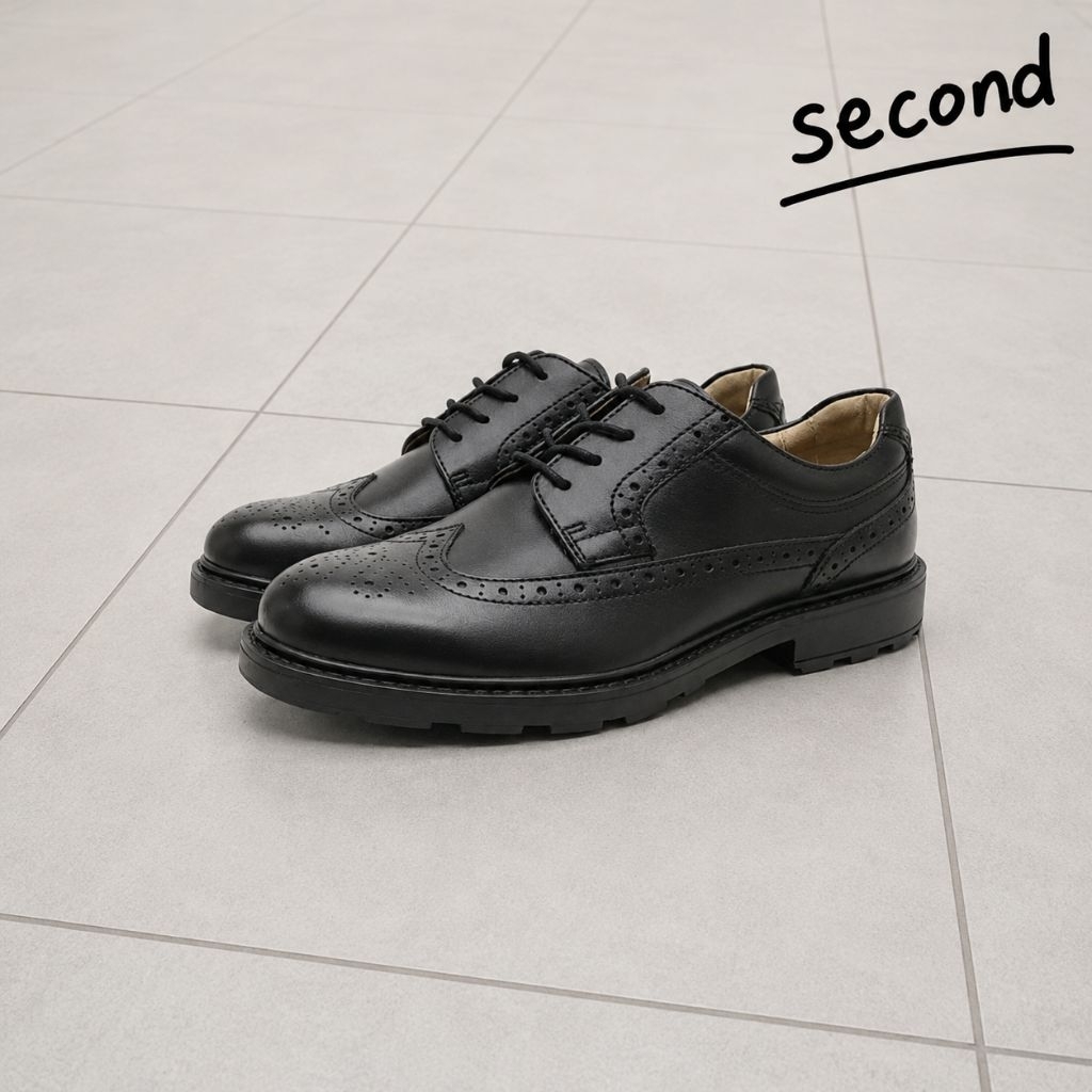 Sepatu Safety Elten Wingtip Officer XW ESD S2 Size 43 (27 cm) Ujung Besi – Preloved