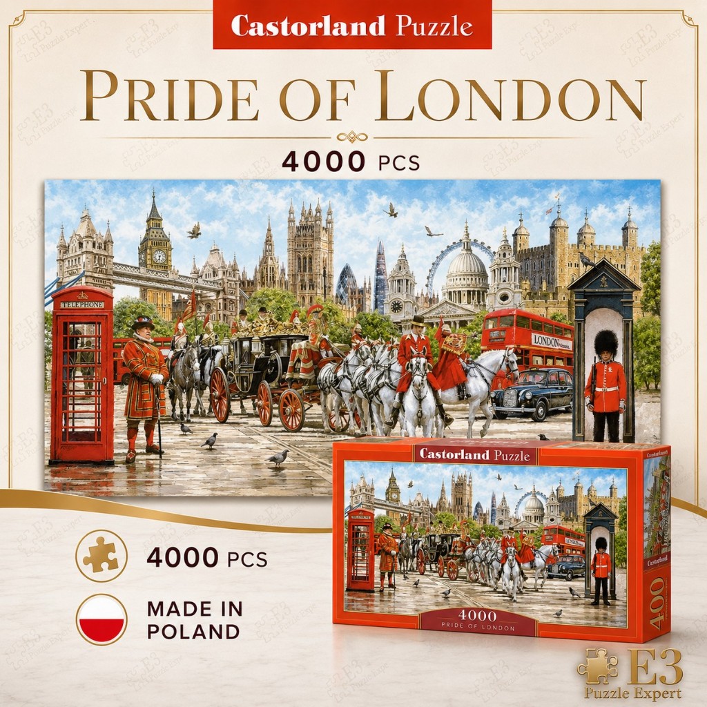Jigsaw Puzzle: Castorland - Pride of London - 4000 Piece