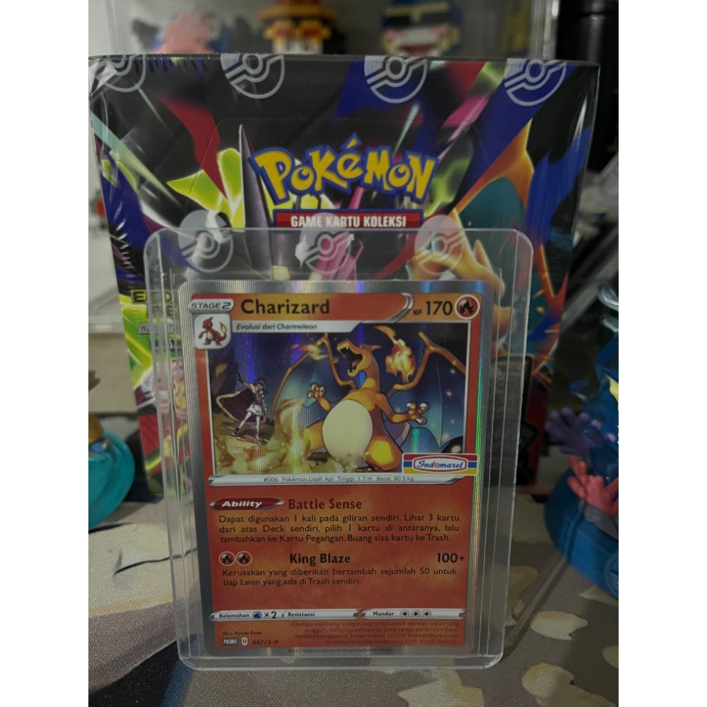 Kartu Charizard Promo Indomaret Pokemon