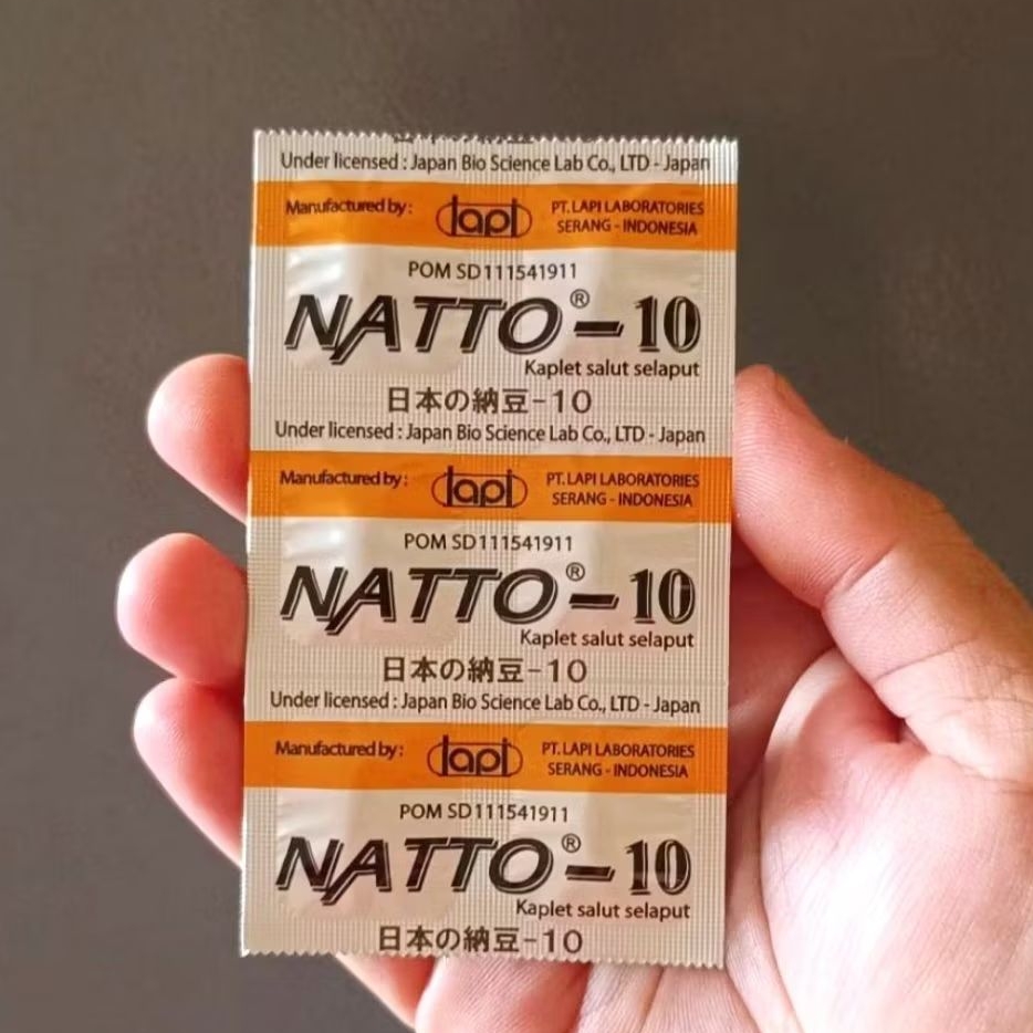 NATTO-10 STRIP 6 TABLET