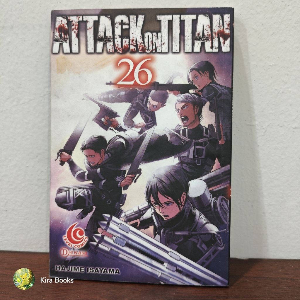 Komik Attack On Titan Original Vol 26 (preloved)