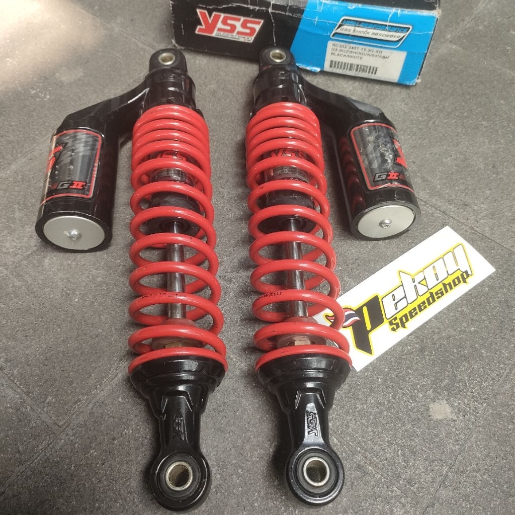Shockbreaker Shock Tabung YSS G2 G Two RC302 340mm Supra X 125