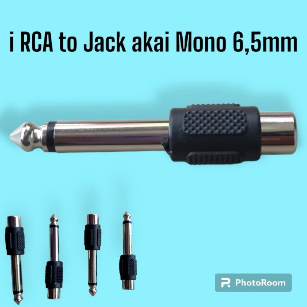 I JEK RCA TO JEK AKAI MONO PLASTIK GROSIR