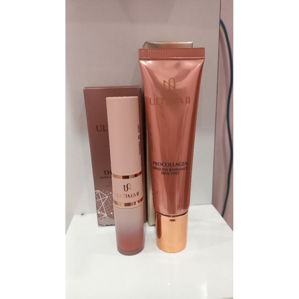 preloved ultima procollagen skintint + lipglaze