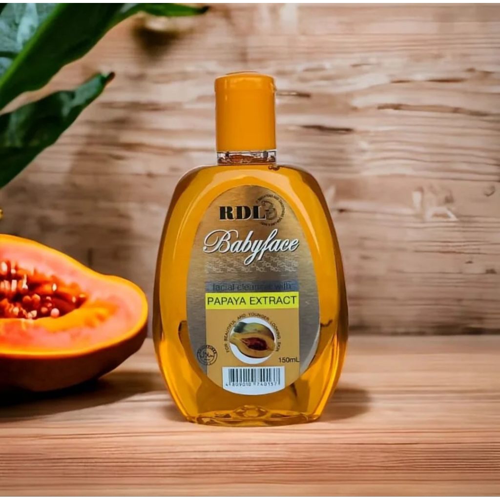 RDL toner No.1 face cleanser extract pepaya
