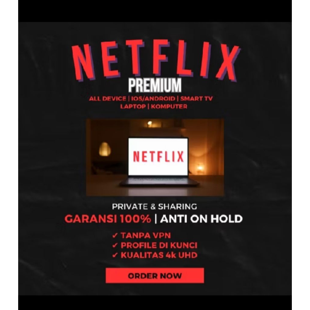 Paket Netflix bulanan
