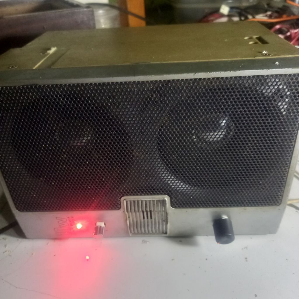 Speaker box bluetooth stereo 4 inch 3 way
