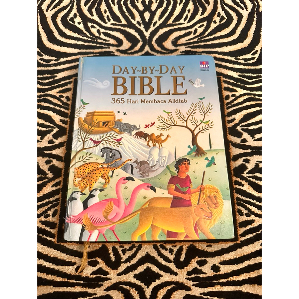DAY BY DAY BIBLE BOOK Hard Cover