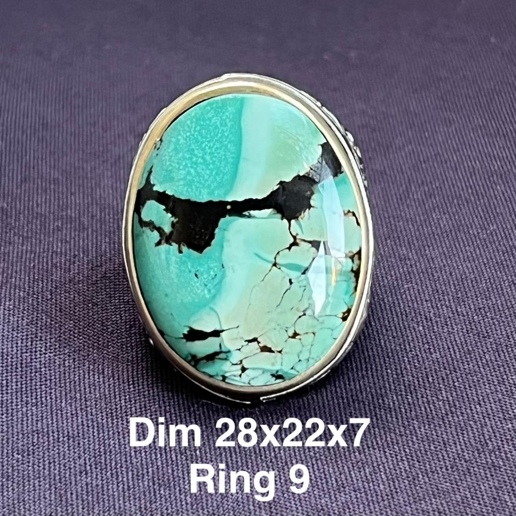 PIRUS HUBEI BIRU KOLEKTOR ITEM DIM 28X22X7 RING 9
